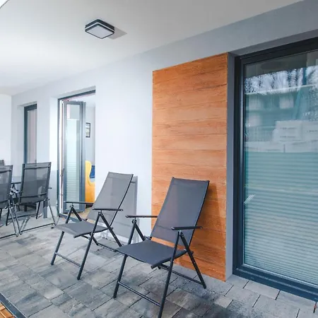 Nowy A3-pba- Kryty Basen - Dwie Sypialnie - Salon -aneks -duzy Taras Lägenhet Pobierowo