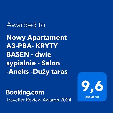 Nowy A3-pba , Dwie Sypialnie -aneks -duży Taras -max 6-osób Apartamento *